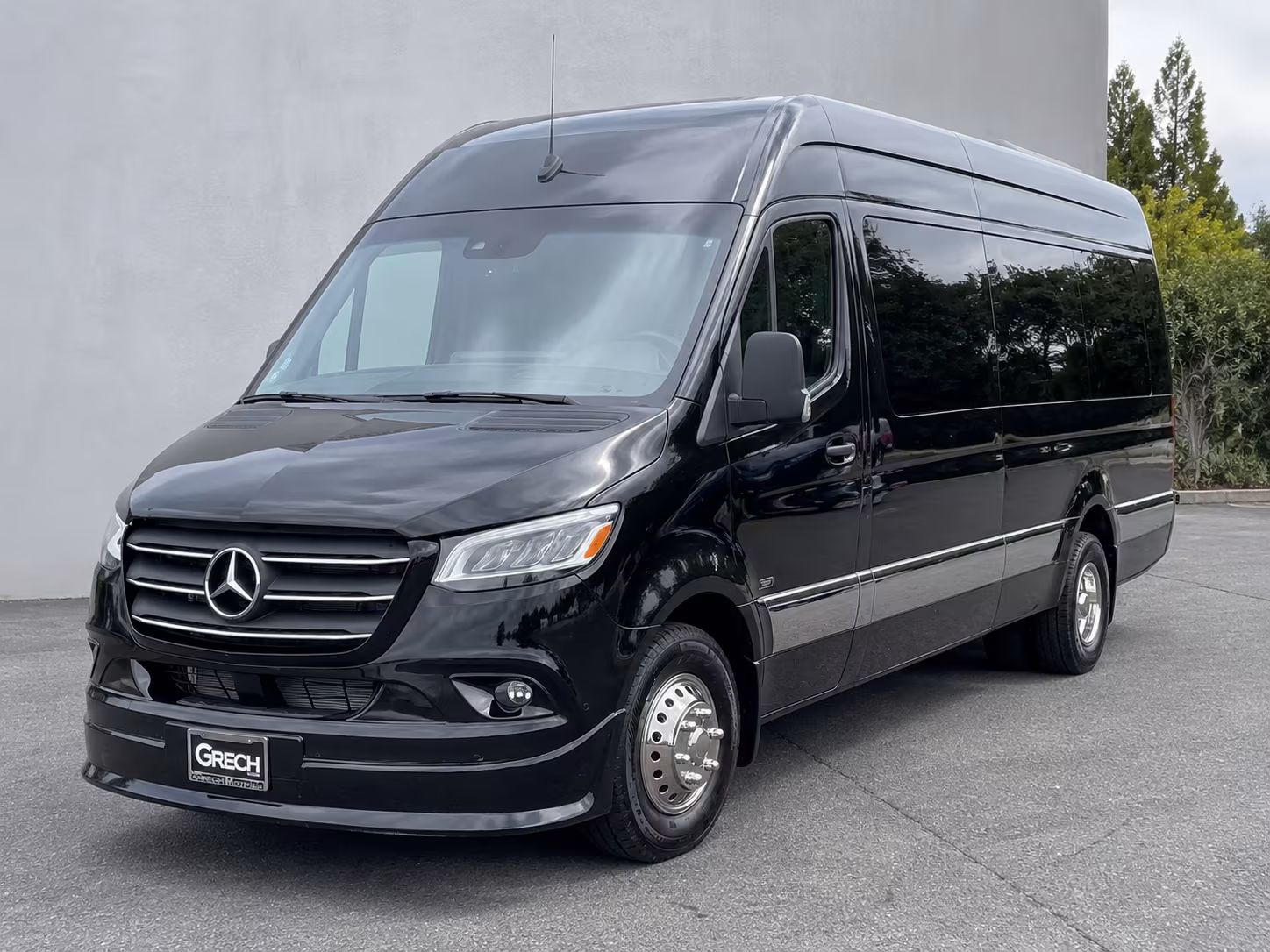 sprinter van with driver
