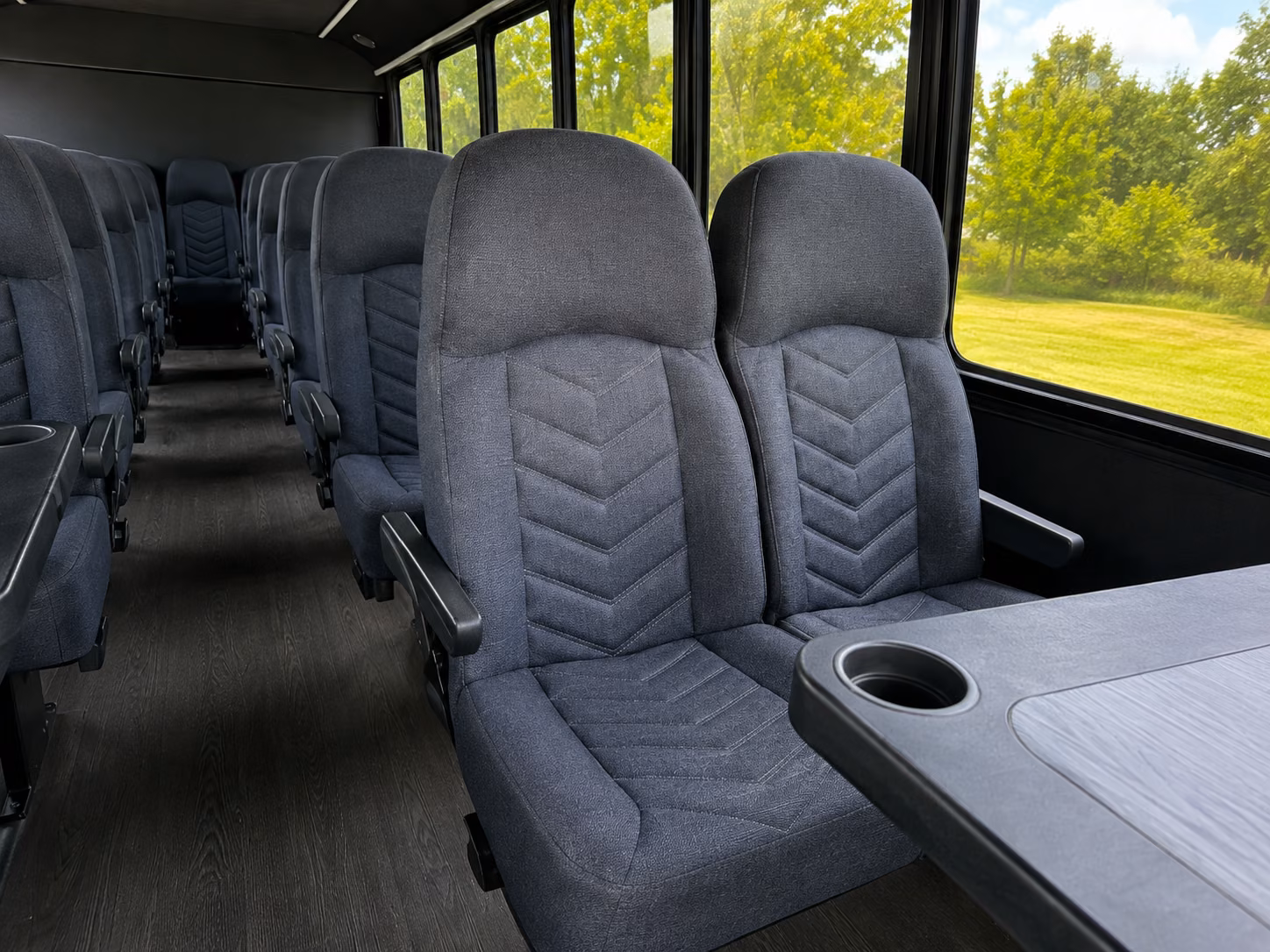 st george corporate event transportation onboard seating