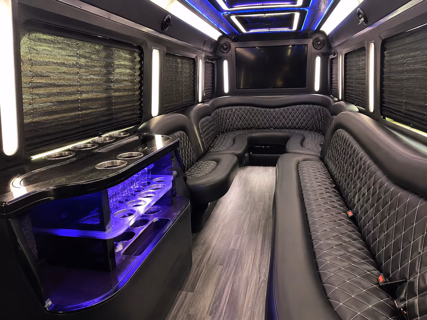 st george night out party bus rental