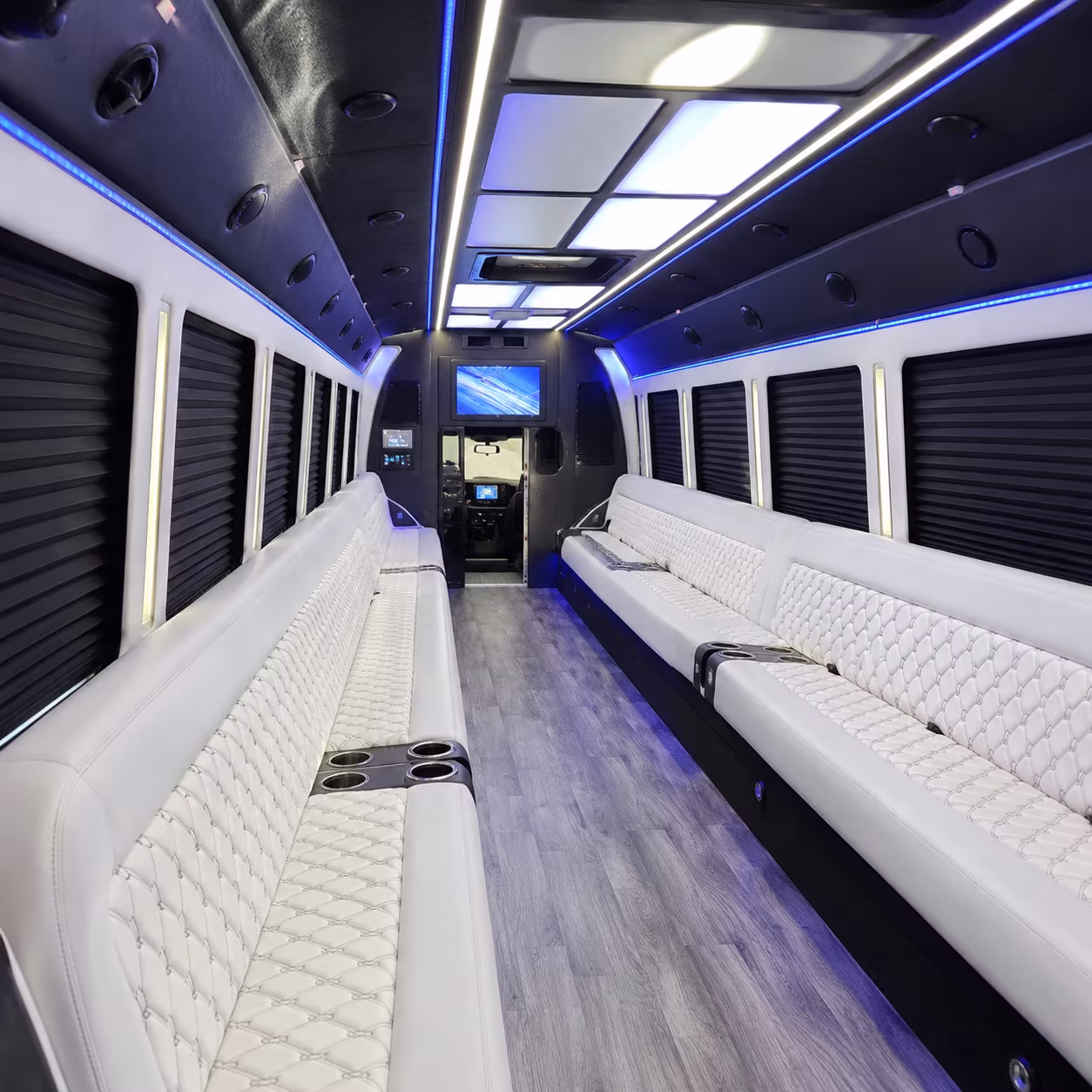 st george party bus rentals inside