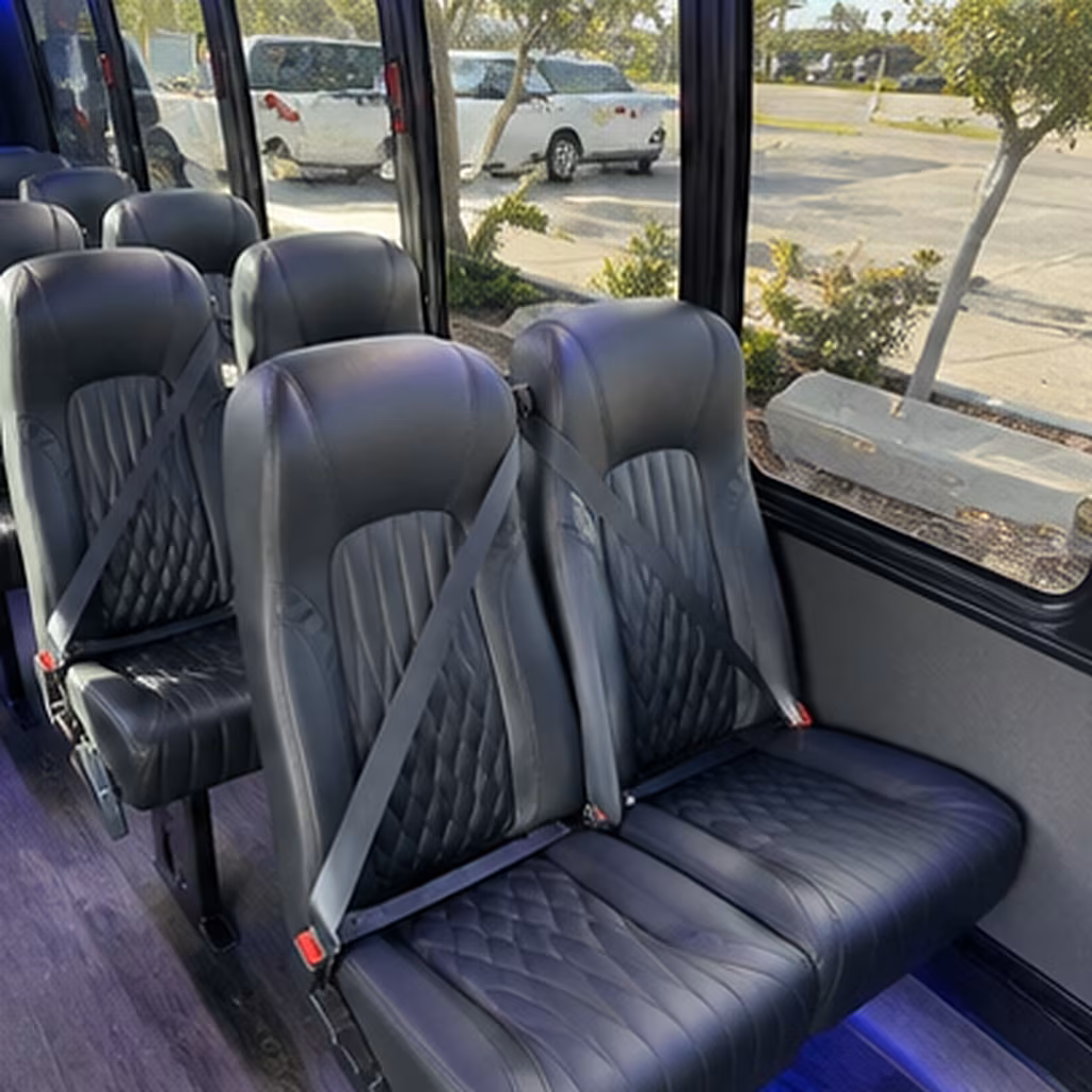 st george religious group transportation onboard seating